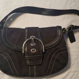 Coach black small purse